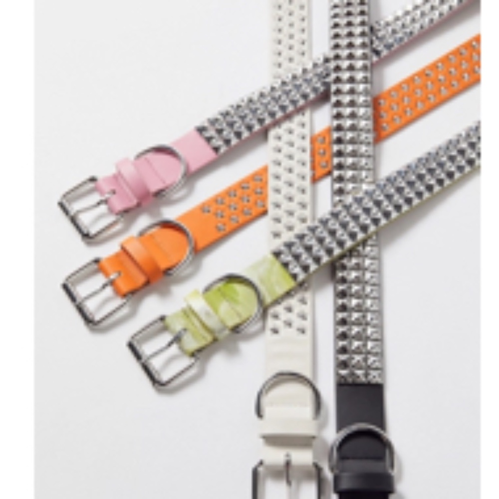 NWT Pink Pyramid Studded Belt by Urban Outfitters